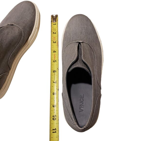 VINCE Nelson Denim Slip On Sneaker - size 6.5/ 7 - Picture 7 of 7